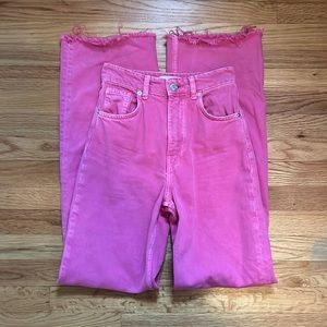 PINK ZARA JEANS